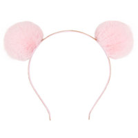 Fermoir à cheveux à paillettes personnalisable pour enfants Bandeau adorable pour bébé avec pompons Accessoires pour cheveux pour enfants et filles