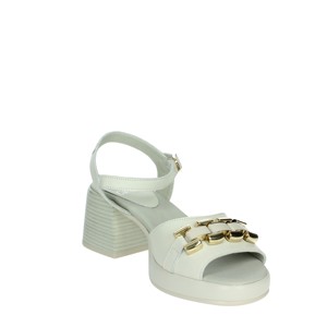 Comodi sandali neri con cinturino alla caviglia con tacco a zeppa alla moda scarpe da sposa a punta quadrata per matrimoni estivi-33503 - Product Image 5