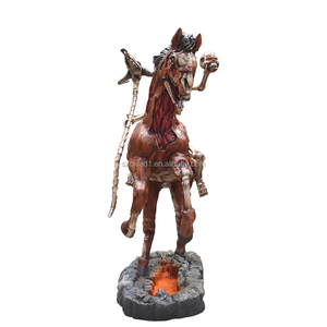 3D kích thước lớn kỳ nghỉ Halloween tổ chức sự kiện Đảng trang trí sợi thủy tinh tượng người lái tối - Product Image 4