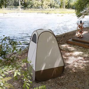 Tente de plage automatique imperméable en tissu Oxford, 4 saisons, pour la douche et le vestiaire en plein air - Product Image 3
