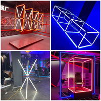 WILLED Nouveau design de lumière de scène LED, tube cinétique à pixels DMX à 360 degrés pour club