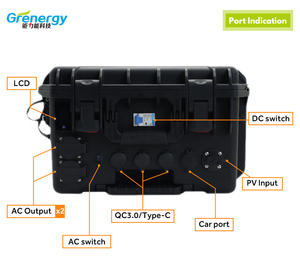 กล่องพลังงานแสงอาทิตย์แบบพกพา รุ่นยอดนิยม ชาร์จไฟได้ 5000w สำหรับตั้งแคมป์ TBP5000 กล่องพลังงานแสงอาทิตย์แบบพกพา TBP5000 TBP - Product Image 5