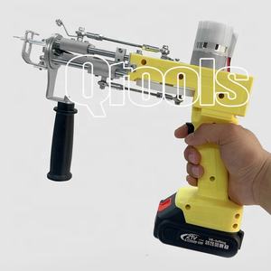 Qtools 2024 baru desain tanpa kabel Tufting Gun dengan <span class=keywords><strong>2</strong></span> baterai Tufting mesin masa pakai yang panjang bekerja waktu berat rendah - Product Image 3