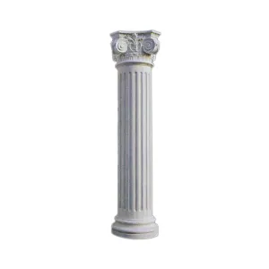 Columna romana decorativa de fibra de vidrio para exteriores, resistente al agua, duradera, venta de fábrica, 2019
