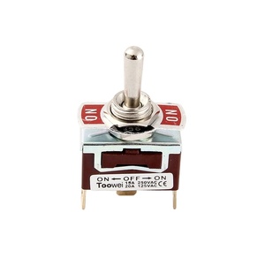 ON OFF On Miniature Toggle <strong>Switch</strong> <strong>Single</strong> <strong>Pole</strong> <strong>Double</strong> <strong>Throw</strong> Mini Waterproof Cover Smart <strong>Micro</strong> Electronic Gadgets Contacts - Product Image 1