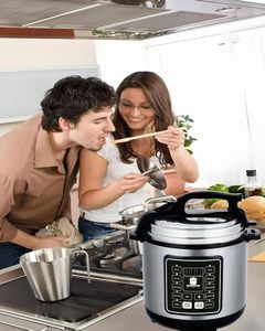 5L Multifunctional Electric Pressure <b>Cooker</b> Multicooker Commercial Rice <b>Cooker</b> with Stainless Steel Inner Pot Kitchen Appliances - Product Image 2