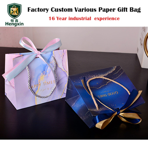 Sacs cadeaux en <span class=keywords><strong>carton</strong></span> blanc de luxe personnalisés avec logo d'usine, recyclables, pour les petites entreprises, utilisation artisanale de bougies, stockage - Product Image 3