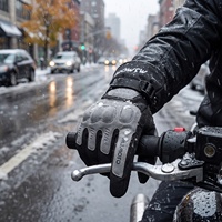 Nouveaux gants de moto d’hiver roses, imperméables, coupe-vent, gardant au chaud, pour motocross, ski, escalade, gym en extérieur, unisexe