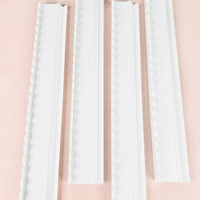Supports en acrylique Mahjong blanc personnalisé Accessoires de Mahjong festonnés Support de tuiles de table Mah Jong
