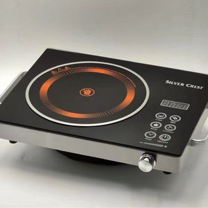 Fogão Elétrico Cerâmico Inteligente para Uso Doméstico, Padrão US/EU 110/220V, Cooktop de Indução Multifuncional - Product Image 1