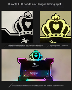 חם למכור בקבוק מגיש עם מסך מסך התצוגה הוביל סימן חוצות חוצות חוצות חוצות לוח מודעות - Product Image 6