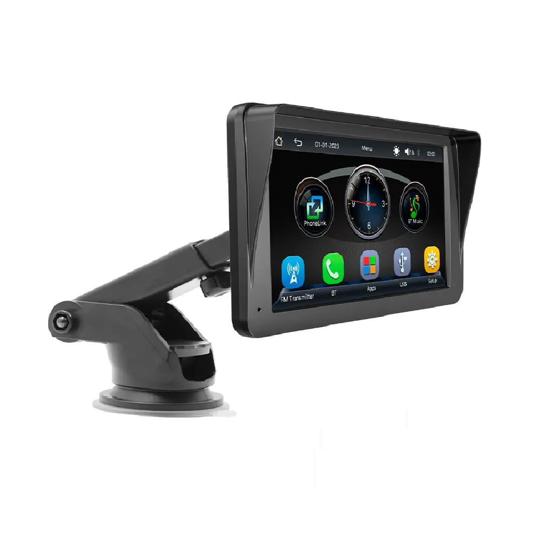 Neuzugang 7 Zoll Auto MP5 tragbarer Multimedia-Video-Player drahtloses Carplay Android Auto Bluetooth Funkverstärker