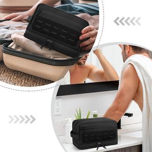 Tactical <b>Toiletry</b> <b>Bag</b> for <b>Men</b> Travel Hygiene <b>Bag</b> with Double Layer Hanging - Product Image 5