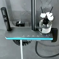 Système de douche mural avec robinet, vente chaude en usine, avec jet de pluie et jet de pulvérisation pour salle de bain