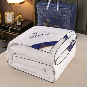 Hot sale 5 stars star Hilton hotel textile quilt duvet bedding for custom size