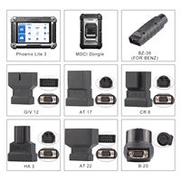 Herramienta de Diagnóstico Automotriz TOPDON Phoenix Lite3 de 8 Pulgadas con 35 Funciones de Servicio, Bidireccional, FCA, CANFD y Mapeo de Topología de Precisión