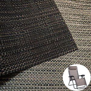 STARUNK <span class=keywords><strong>Grande</strong></span> résistance à la déchirure Grand rouleau noir gris polyester Teslin Mesh Textile Tissu polyester enduit - Product Image 1