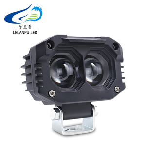 Luci di guida antinebbia ausiliarie per Moto Ip68 impermeabili 3000K 6000K 30W Angel Devil Eyes Led lampada da lavoro Moto - Product Image 1