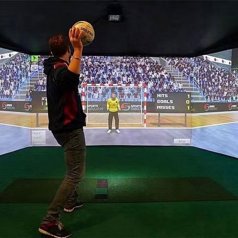 Indoor Sports Multi-person Interactive Games with Fast Response Speed Touch System