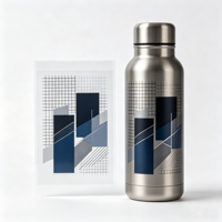 Film de transfert thermique par sublimation imprimable pour gobelets, adapté aux presses thermiques