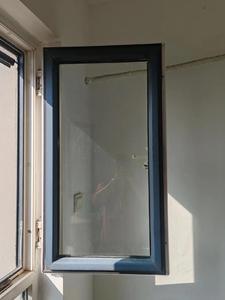 Fenêtre <span class=keywords><strong>fixe</strong></span> <span class=keywords><strong>horizontale</strong></span> en PVC-U avec moustiquaire magnétique et isolation acoustique, design tropical, garantie 3 ans pour salon - Product Image 4