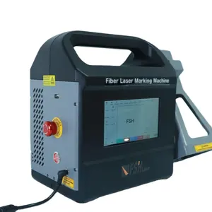 Portable 20W Fiber Laser Engraver Handheld Marking Machine for Metal & Non-Metallic Handheld Laser Printer Technology