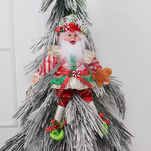 SOTE nouveau Design noël peluche <span class=keywords><strong>elfe</strong></span> poupées maison long nez noël cuisinier elfes Navidad suspendu arbre décoration <span class=keywords><strong>Noel</strong></span> elfes - Product Image 1