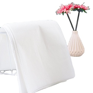 Serviette d'hôtel jetable en PP blanc, serviettes de bain de Salon de coiffure de voyage jetables - Product Image 6