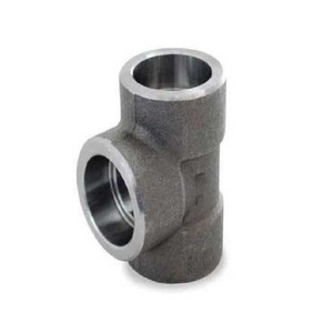 ASME b16.11 A105 lớp 3000 LB thép carbon giả mạo SW ổ cắm hàn và ren bspp bspt NPT TEE Ống phù hợp - Product Image 5