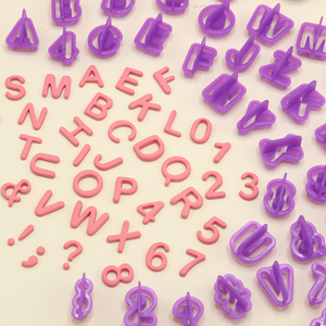 Bộ 40 khuôn chữ cái số cắt khuôn bánh, dụng cụ làm bánh tự làm, bộ dụng cụ làm bánh quy - Product Image 2