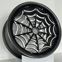 Dua Buah Velg Monoblock Aluminium Alloy Forged 20x9 ET30 5x112 CB66.45 Warna Hitam Machined Face untuk Arteon T-Roc Luxury