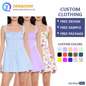 Vestido Longo Floral de Verão Personalizado de Luxo OEM 2026 para Mulheres Elegantes para Festas Noturnas e Casuais - Product Image 6