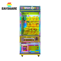 Prix d'usine Vente en gros à pièces Cadeau Prix Grue Machine Peluche Jouet Saisir Vending Griffe Grue Machine