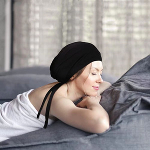 <span class=keywords><strong>Bonnet</strong></span> <span class=keywords><strong>de</strong></span> <span class=keywords><strong>nuit</strong></span> en satin à lacets pour femmes et filles, <span class=keywords><strong>bonnet</strong></span> <span class=keywords><strong>de</strong></span> <span class=keywords><strong>nuit</strong></span> sans bord, confortable, avec bande élastique réglable pour protéger les cheveux - Product Image 5