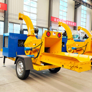 Mobile <b>Wood</b> Large Garden Shredding Machine Orchard Branches Twig <b>Crusher</b> Source Direct Supply - Product Image 4