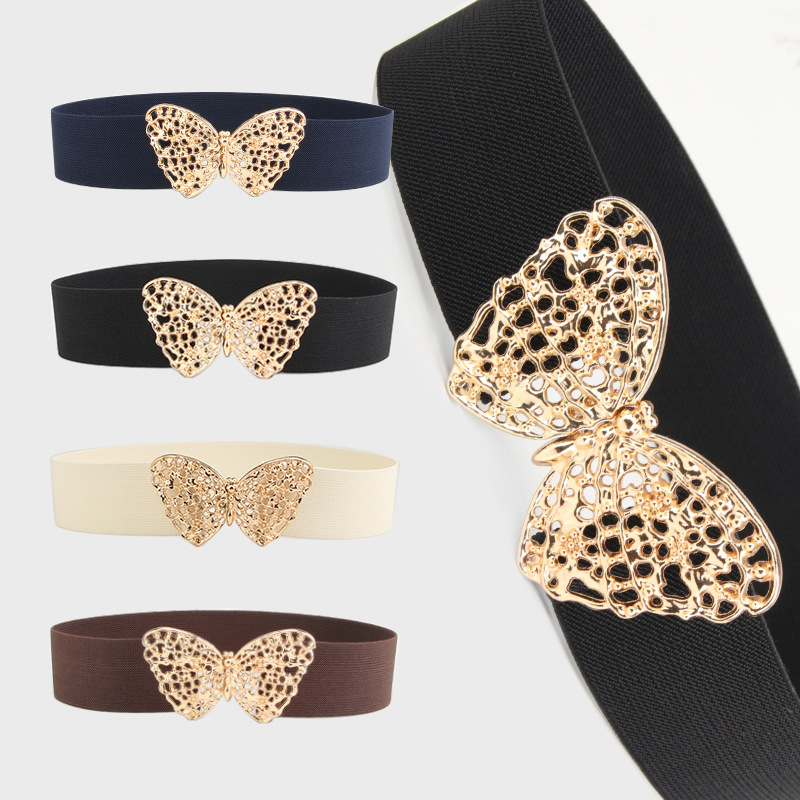 slim fit dress slacks Gold Belt main image 0