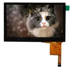 厂家直销可定制4.3英寸电容式触摸屏显示器IP65可供销售