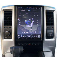 Écran vertical de la tablette Autoradio de style Tesla pour Dodge Ram 2009 - 2012 Accessoires Unité principale stéréo vidéo multimédia Android