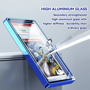Étui de protection magnétique en métal pour cartes classées 35PT pour PSA Tcg Sport Poke <span class=keywords><strong>Mon</strong></span> Grading Bumper Guard pour cartes classées - Product Image 5