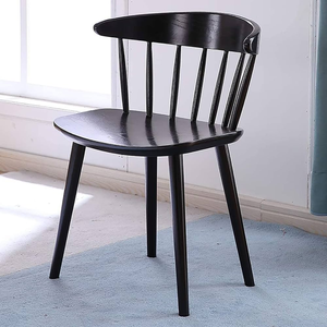 Table et chaises <span class=keywords><strong>de</strong></span> salle à manger en bois <span class=keywords><strong>de</strong></span> style <span class=keywords><strong>scandinave</strong></span> moderne et minimaliste Mobilier pour restaurant Chaises <span class=keywords><strong>de</strong></span> salle à manger empilables - Product Image 5