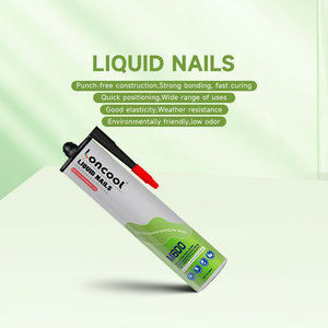 Loncool Giá Tốt Nhất 300Ml Móng Tay Lỏng Xây Dựng Dính Miễn Phí Silicon Sealant Gạch Ràng Buộc Không Có Nhiều Móng Tay Keo Cho Thủy Tinh - Product Image 4