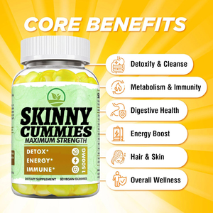 Gomitas Keto ACV de Máxima Potencia al por Mayor OEM/ODM, Mezcla Probiótica de BHB y Cúrcuma que Apoya la Desintoxicación, el Metabolismo y la Inmunidad - Product Image 5