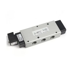 صمام ملف لولبي نورجرين SXE9575-A71-00 من نوع ISO Star، ISO 3، 5/2، يعمل بالتحكم الكهرومغناطيسي / إرجاع زنبركي، صمام ملف لولبي هوائي مباشر - Product Image 2