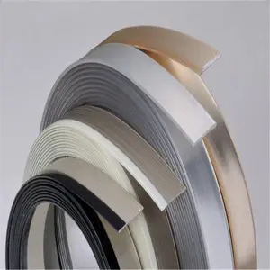 2mm High Glossy PVC Edge Banding PVC Furniture Edge For Kitchen Cabinet