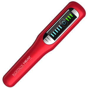 Lisseur de cheveux <span class=keywords><strong>sans</strong></span> <span class=keywords><strong>fil</strong></span> Komex Soft Switch USB rechargeable, mode 2021, affichage LED, contrôle de la température, fer <span class=keywords><strong>plat</strong></span> - Product Image 2
