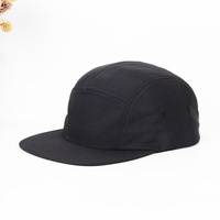 Logotipo bordado personalizado 5 paneles Sun Camping Cap Nylon impermeable secado rápido deportes correr sombreros campamento gorras