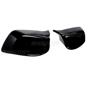 Cubierta de Espejo Retrovisor Negro Brillante para BMW E60 E61 2003 2004 2005 2006 2007 2008, Repuesto de Tapas para Espejos Laterales - Product Image 4