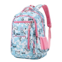 Sac à dos de commerce extérieur transfrontalier tendance pour fille, trousse à crayons pour écolière primaire, sac d'école en tissu Oxford et polyester, style coréen