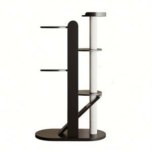 Marco de escalada para gatos de madera maciza, cama para gatos, diseño compacto para apartamentos pequeños, marco de escalada para gatos que ahorra espacio - Product Image 3