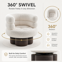 Fauteuil convertible moderne Sherpa pour petit appartement, chaise longue individuelle avec structure en placage de noyer, confortable, en laine, pour salon et maison